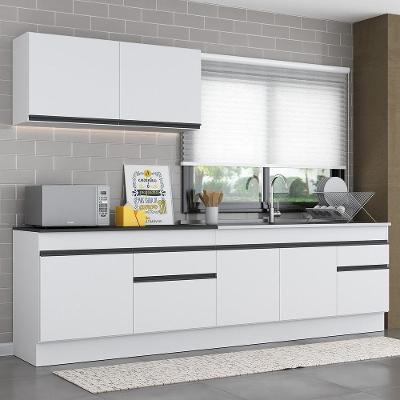 Armário De Cozinha Compacta Mp2111.964 Branco/preto