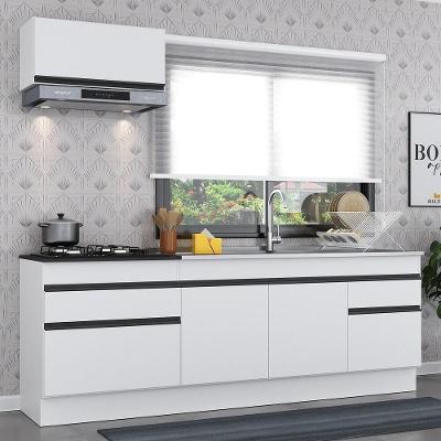 Armário De Cozinha Compacta Mp2109.964 Branco/preto