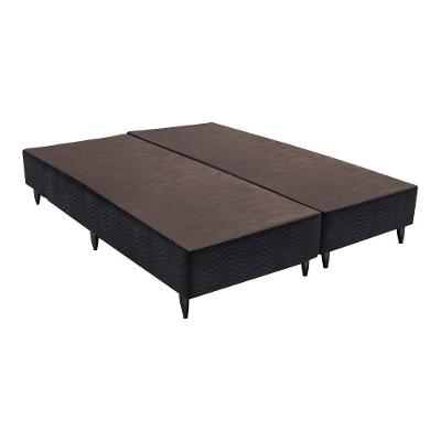 Base Camurça Preto Queen (158X198X30) Ortobom