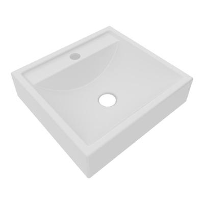Cuba De Apoio Para Banheiro 40x10x38cm Branca