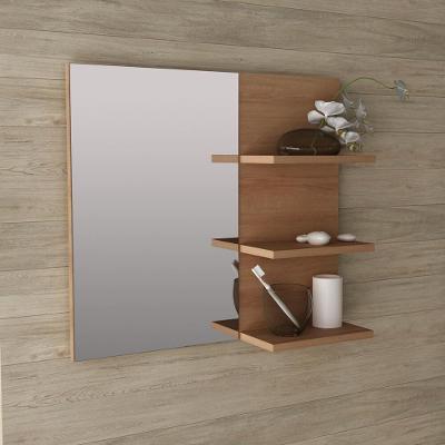 Espelheira Banheiro 60Cm Multimóveis Cr10088 Amêndoa