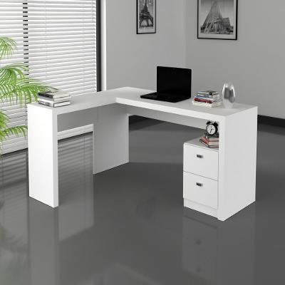 Escrivaninha/Mesa Com 2 Gavetas Cr25032 Branca