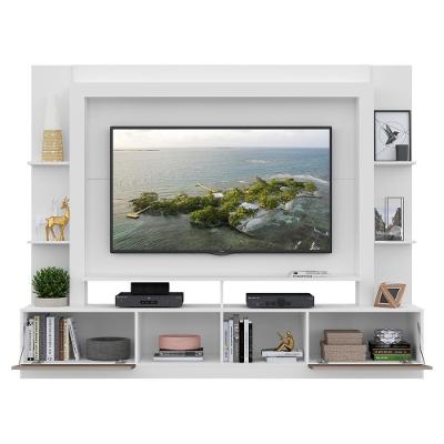 Estante Para Tv Até 65´´ Oslo Fg3395 Branca/lacca Fumê