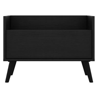 Kit com 2 Mesas De Cabeceira 80 Cm com Pés Retrô
