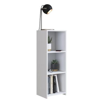Mesa De Cabeceira Com Prateleiras Multimóveis Cr35101 Branca Branco