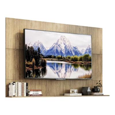 Painel Com Suporte Tv 65" Amsterdã Up Multimóveis V3656 Rustic Rustic