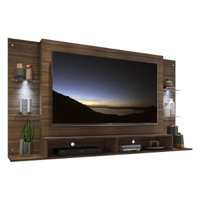 Painel Com 2 Leds Para Tv Até 60´´ Vegas Fg3394 Madeirado
