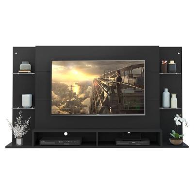 Painel Tv até 60" com Prateleiras de Vidro Braga Multimóveis