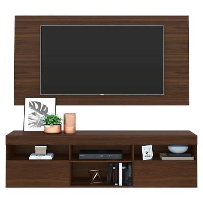 Rack Com Painel Para Tv Até 65´´ Flórida Fg3059 Madeirado