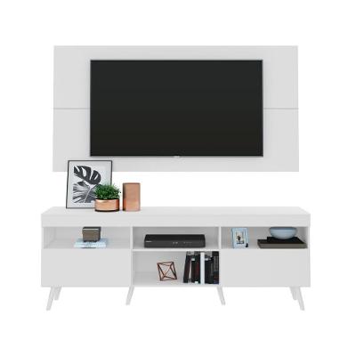 Rack Retrô Com Painel Para Tv Até 65´´ Flórida Fg3133 Branco