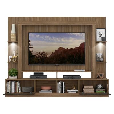 Rack Estante com Suporte Tv 65´´ Leds Madeirado/Tenerife