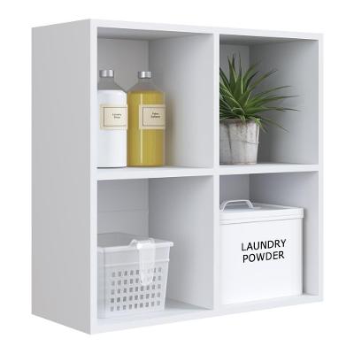 Armário Lavanderia Com Prateleiras Multimóveis Cr30034 Branco Branco
