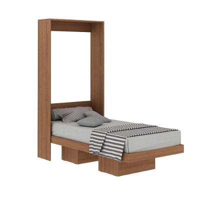 Cama Articulada Solteiro Para Colchão 88 X 188Cm Multimóveis Vcr35035 Amêndoa Amêndoa