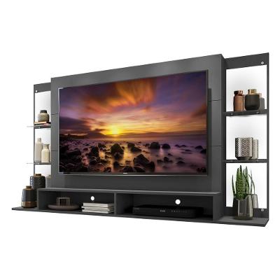 Painel Com Espelho Para Tv Até 60´´ Nairóbi Fg3150 Grafite