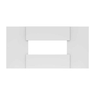 Painel com Suporte Tv 65" 2 em 1 Malta Multimóveis Branco