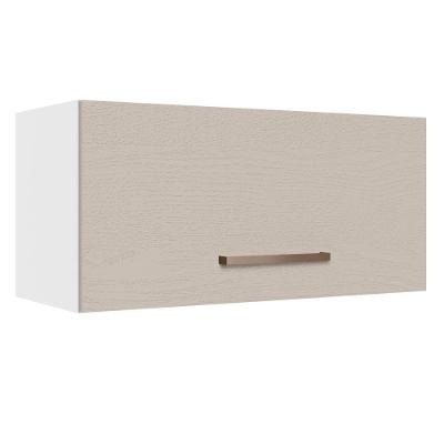 Armário Aéreo 70 Cm 1 Porta Basculante Branco/crema Agata Madesa Branco/crema