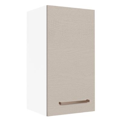 Armário Aéreo 35 Cm 1 Porta Branco/crema Agata Madesa Branco/crema