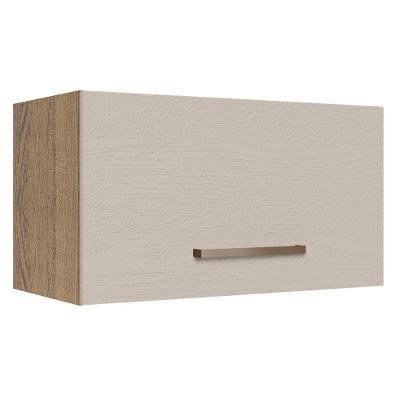 Armário Aéreo 60 Cm 1 Porta Basculante Rustic/crema Agata Madesa Rustic/crema