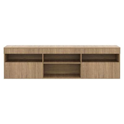 Rack Suspenso Para Tv Até 65´´ Fg3326 Com 2 Portas Rustic