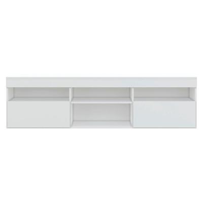 Rack Suspenso Para Tv Até 65´´ Fg3326 Com 2 Portas Branco