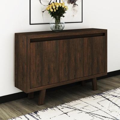 Balcão Escritório Com 3 Portas Multimóveis Cr25028 Rustico