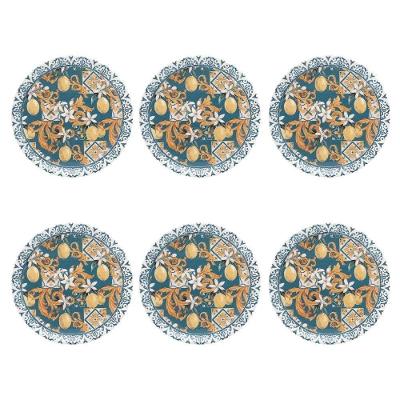 Conjunto De Pratos De Sobremesa 06 Peças Siciliano Oxford
