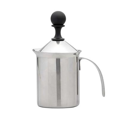 Espumador Manual De Leite Em Aço Inox 400 Ml Oxford