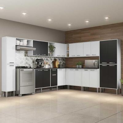 Cozinha Completa com Armário e Balcão Xangai Pop Multimóveis
