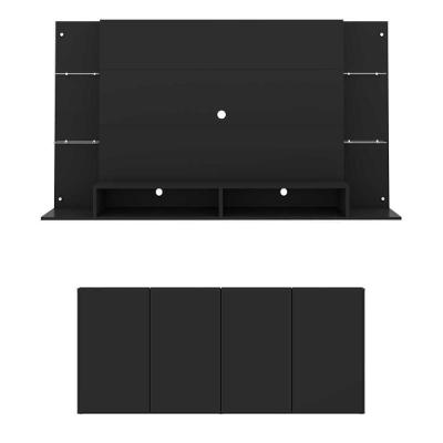 Conjunto Sala De Estar Painel Tv 60´´ e Aparador Helena