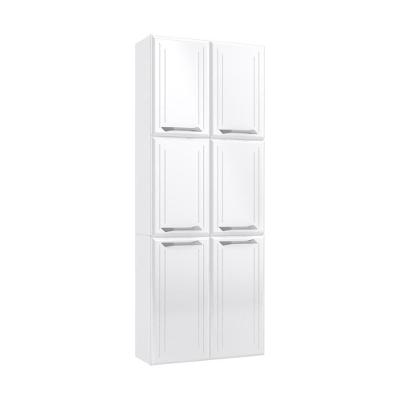 Paneleiro Duplo De Aço 70cm Rose Cr6098 Branco