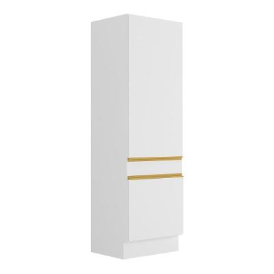 Paneleiro Com Rodapé 2 Portas Gw Mp2119 Branco