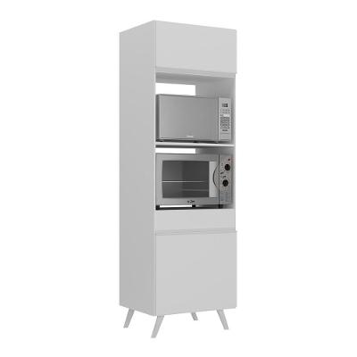 Paneleiro 2 Portas Para Forno E Microondas Branco