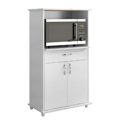 Armário Balcão Para Cozinha Multiuso Notavel Nt 3070 2 Portas 1 Gaveta Branco Branco