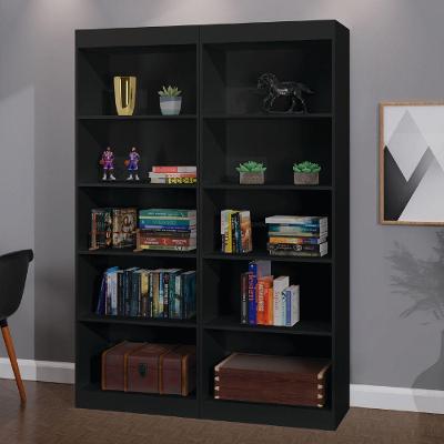 Estante Livreiro Multiuso 8 Prateleiras 1,71m Office Preto J&a Preto