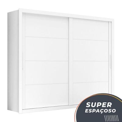 Guarda Roupas Casal Imperador Zanzini Branco Branco