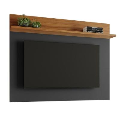 Painel Para Tv Smart Até 50 Polegadas Nt 1185 Notável Preto/ Freijó Trend 1,35m Preto