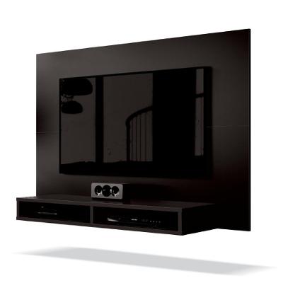 Painel Para Tv Até 42 Polegadas 1,20m Fox New Preto Preto