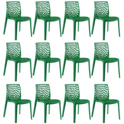 Kit 12 Cadeiras Gruvyer Verde