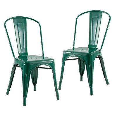 Kit 2 Cadeiras Verde Escuro