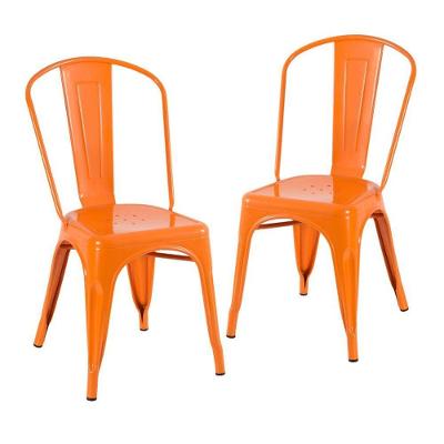 Kit 2 Cadeiras Laranja