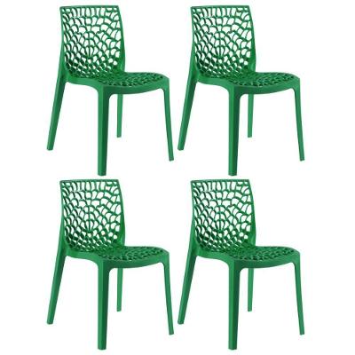 Kit 4 Cadeiras Gruvyer Verde