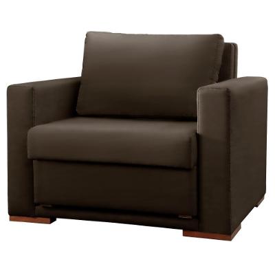 Poltrona Cama Hermes Luxo Castellar Móbile Veludo Chumbo
