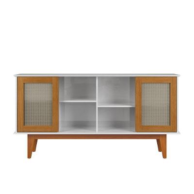 Buffet Detroit 04 Portas Branco/Nature - Tebarrot