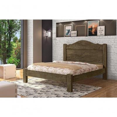 Cama Thalia Casal 1,38cm Castanho - Cambel