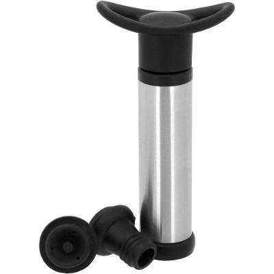 Bomba À Vácuo Vinho 15X4X4Cm Inox 3Pç