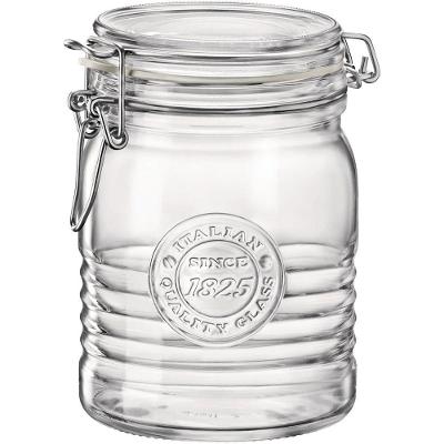 Bormioli Rocco Officina 1825 Pote Hermético 14X11X11Cm 750Ml Vidro Transp