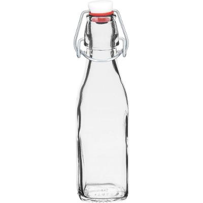 Bormioli Rocco Swing Garrafa 21X6X6Cm 250Ml Vidro Transp Com Tampa