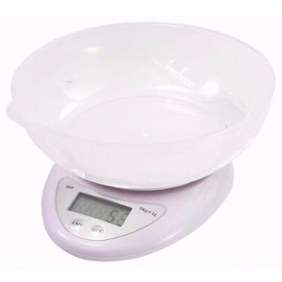 Balança Eletrônica Digital Recipiente Cozinha Alimento 5 Kg
