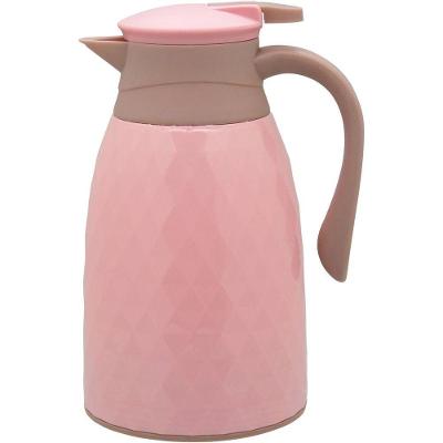 Khenze Garrafa Térmica 25X17X13Cm 1L Plástico Rosa Ampola Vidro