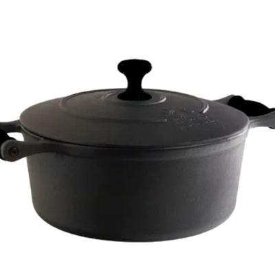 Caçarola Ferro Alça Silicone Preto Libaneza 3,2 Lts 22cm
